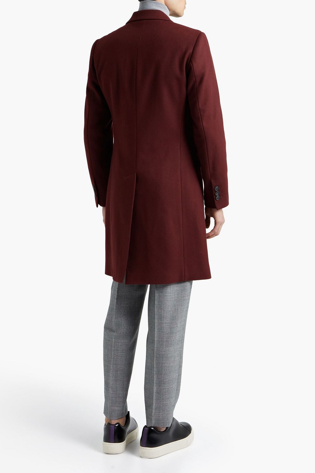 SANDRO Wool-blend coat