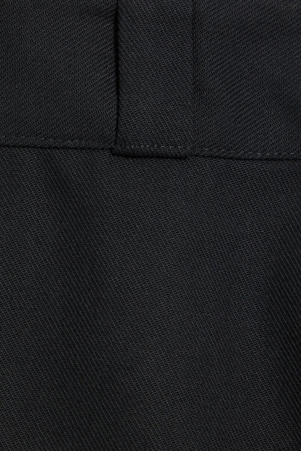 SANDRO Cotton-blend twill straight-leg pants