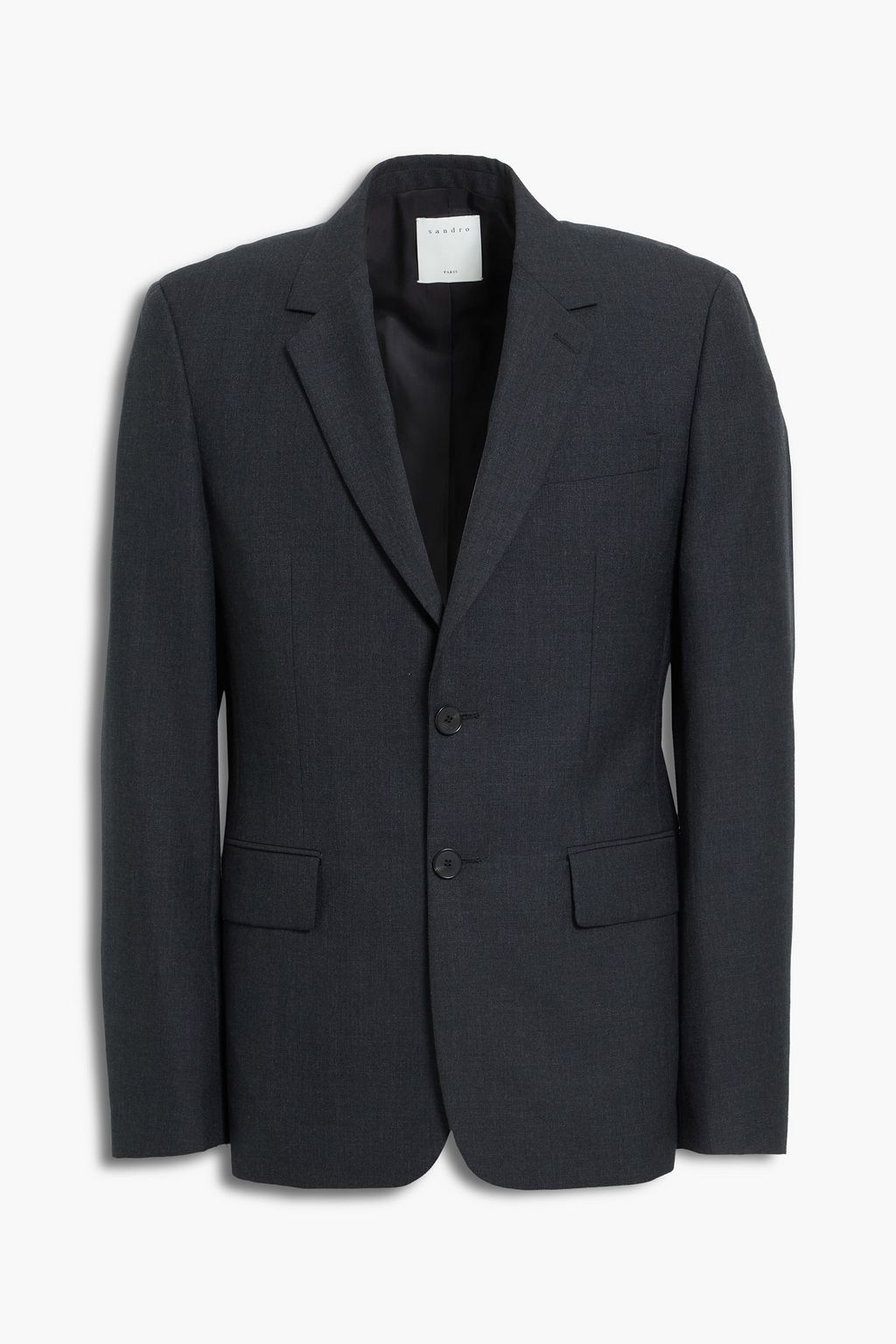 SANDRO Wool suit jacket | THE OUTNET