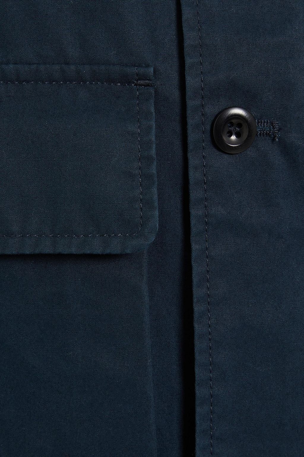 SANDRO Cotton hooded jacket