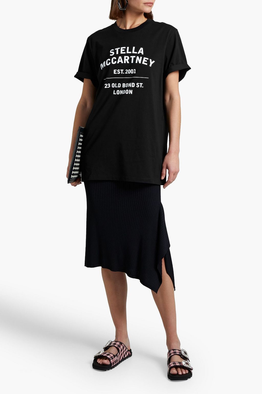STELLA MCCARTNEY Printed cotton-jersey T-shirt