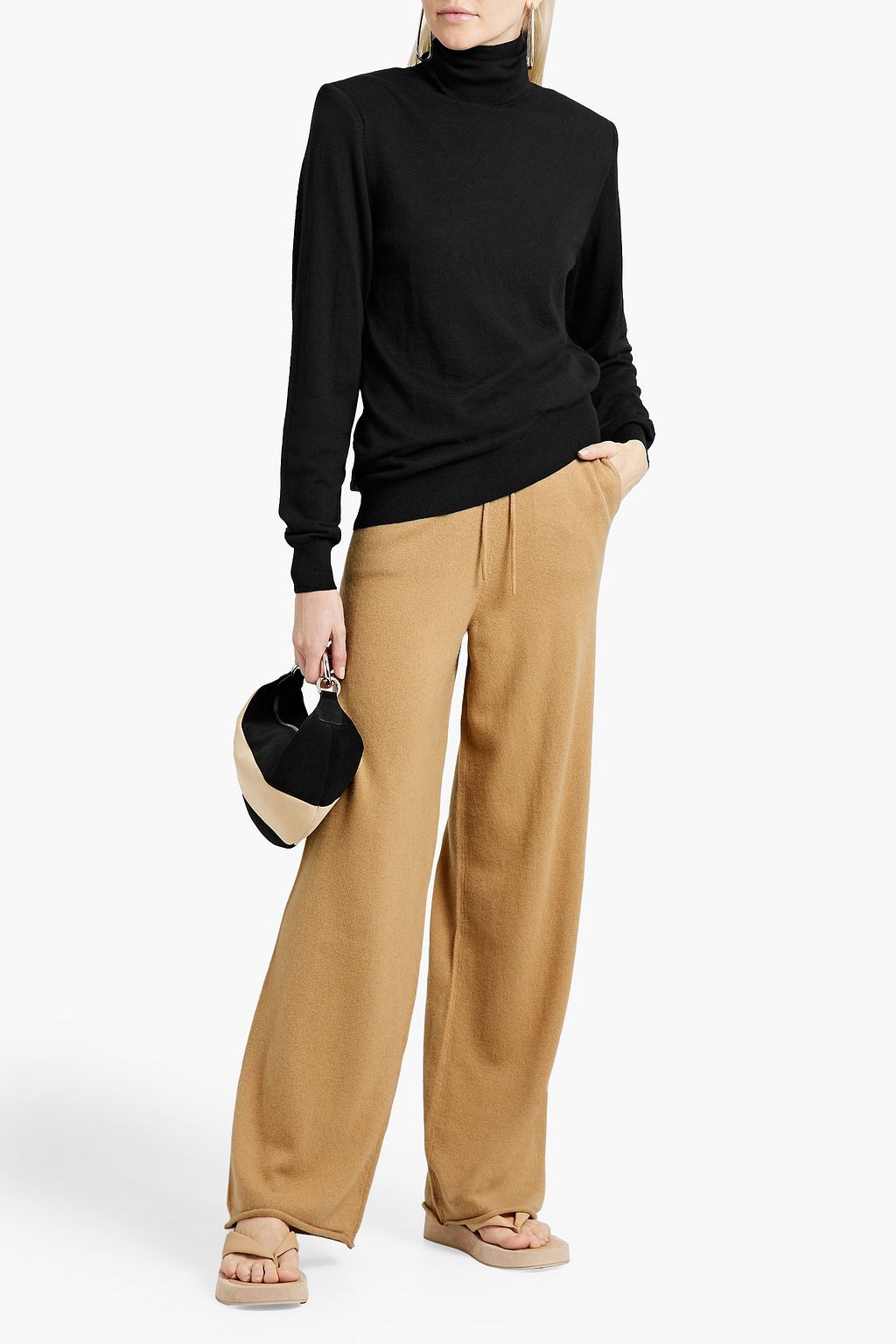 LOULOU STUDIO Tioman cashmere wide-leg pants