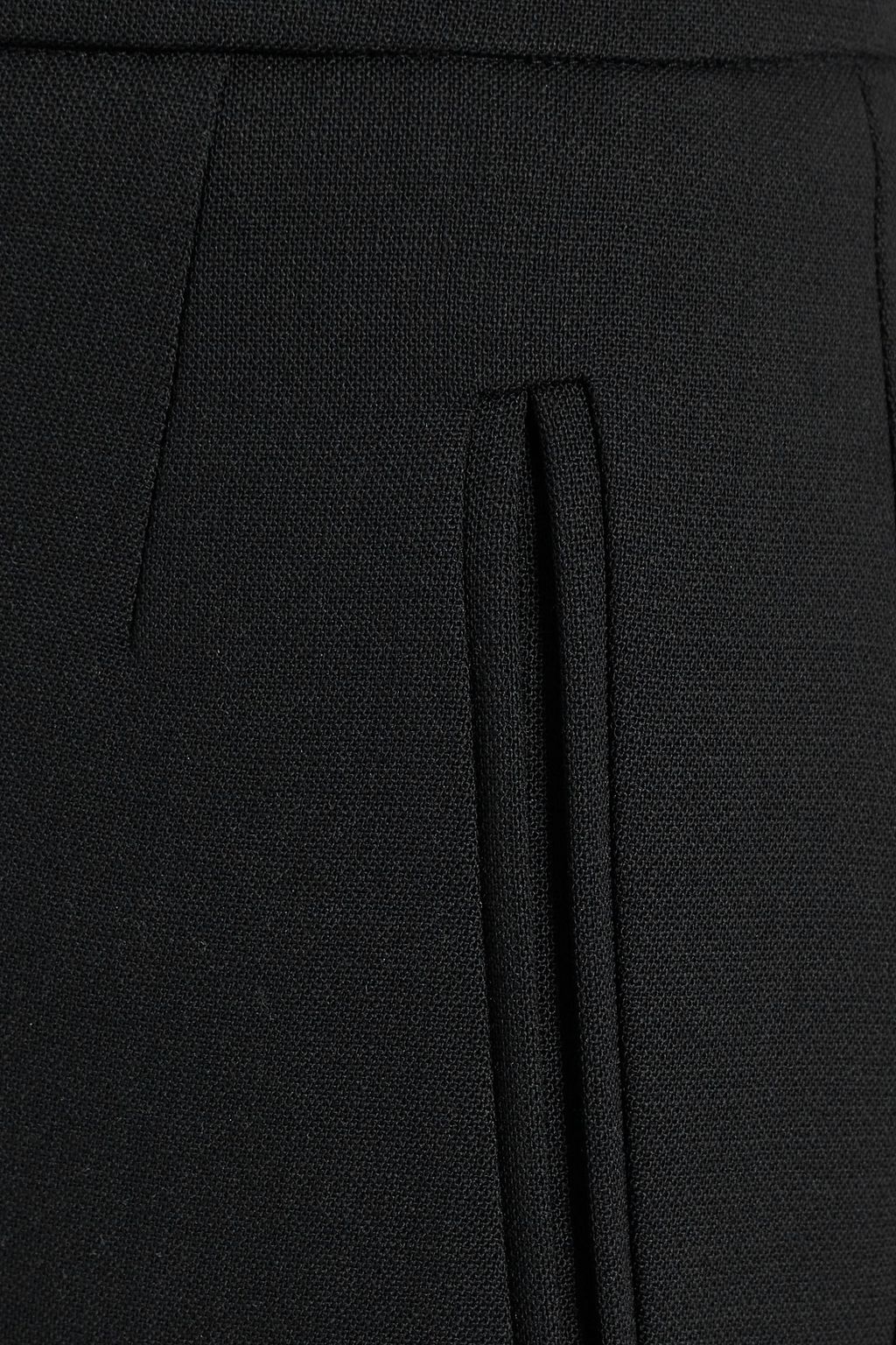 STELLA MCCARTNEY Savana two-tone wool-blend crepe skinny pants