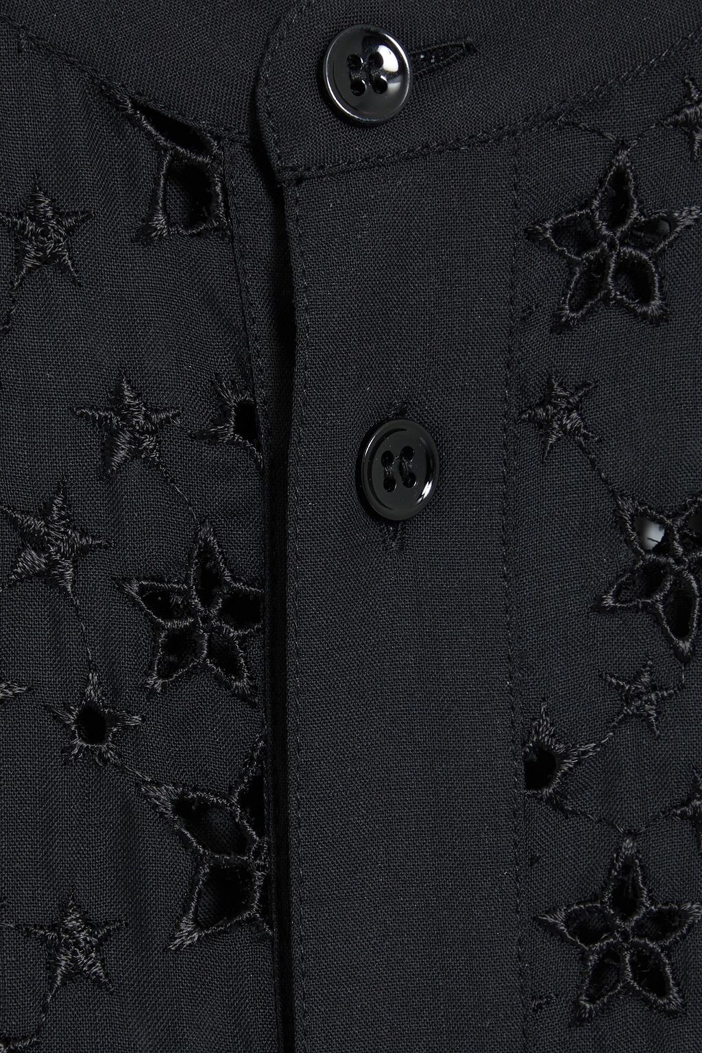 SAINT LAURENT Broderie anglaise shirt