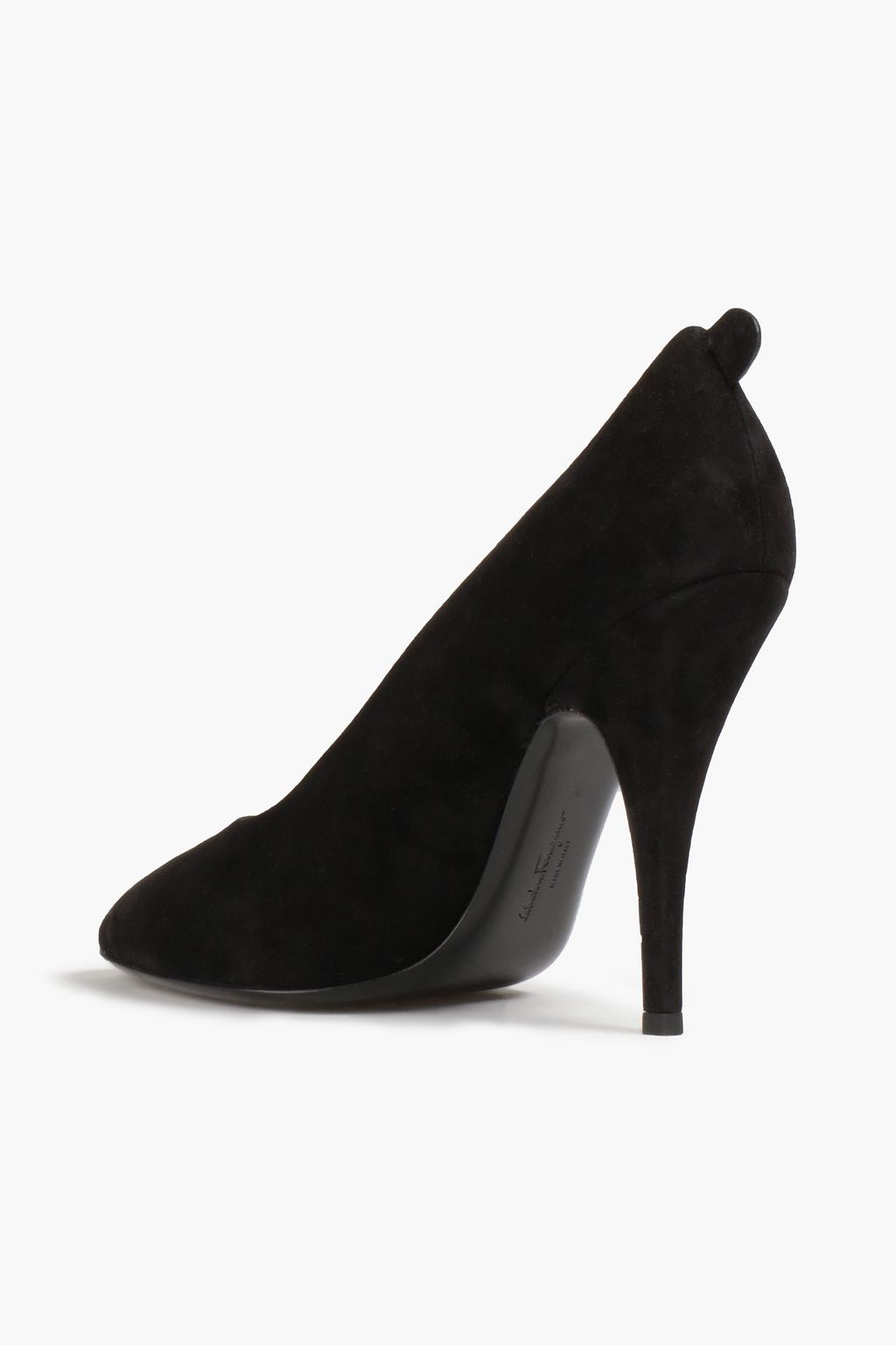 FERRAGAMO Judy suede pumps