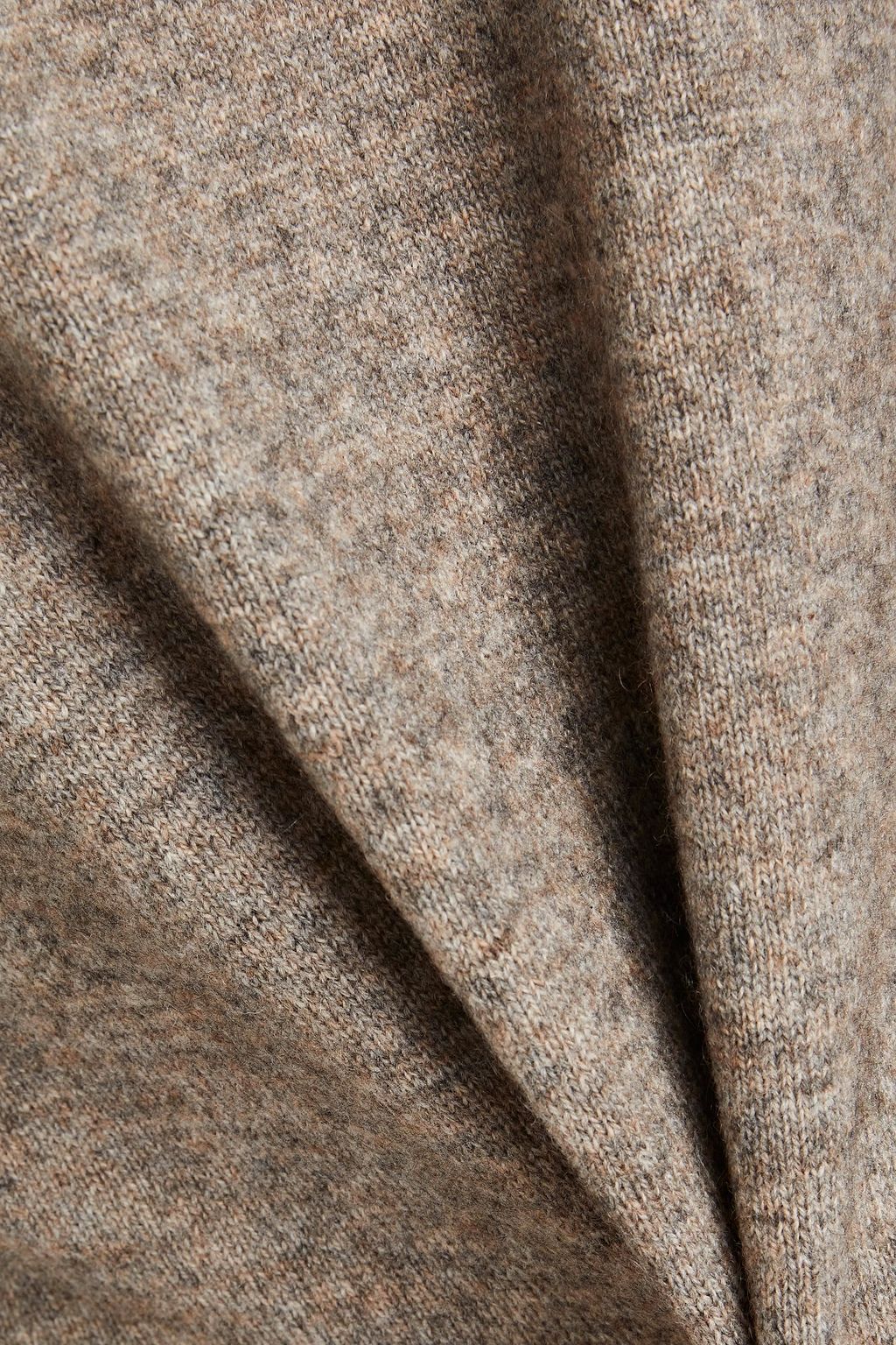 VINCE. Mélange wool and cashmere-blend sweater