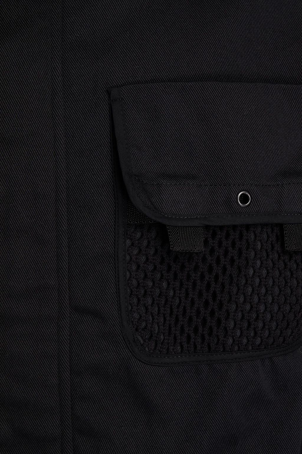 MCQ ALEXANDER MCQUEEN Mesh-trimmed cotton-drill parka