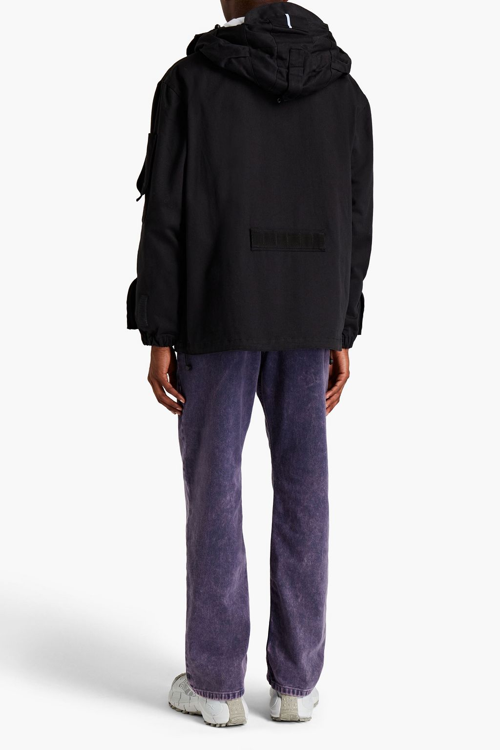 MCQ ALEXANDER MCQUEEN Mesh-trimmed cotton-drill parka