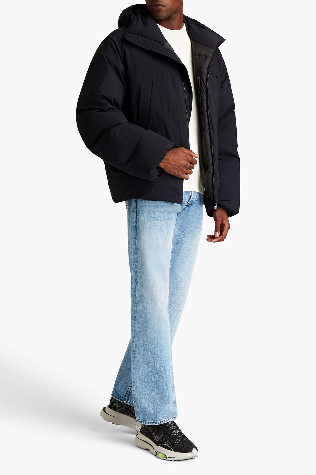 OFF-WHITE™ Oversized shell down jacket