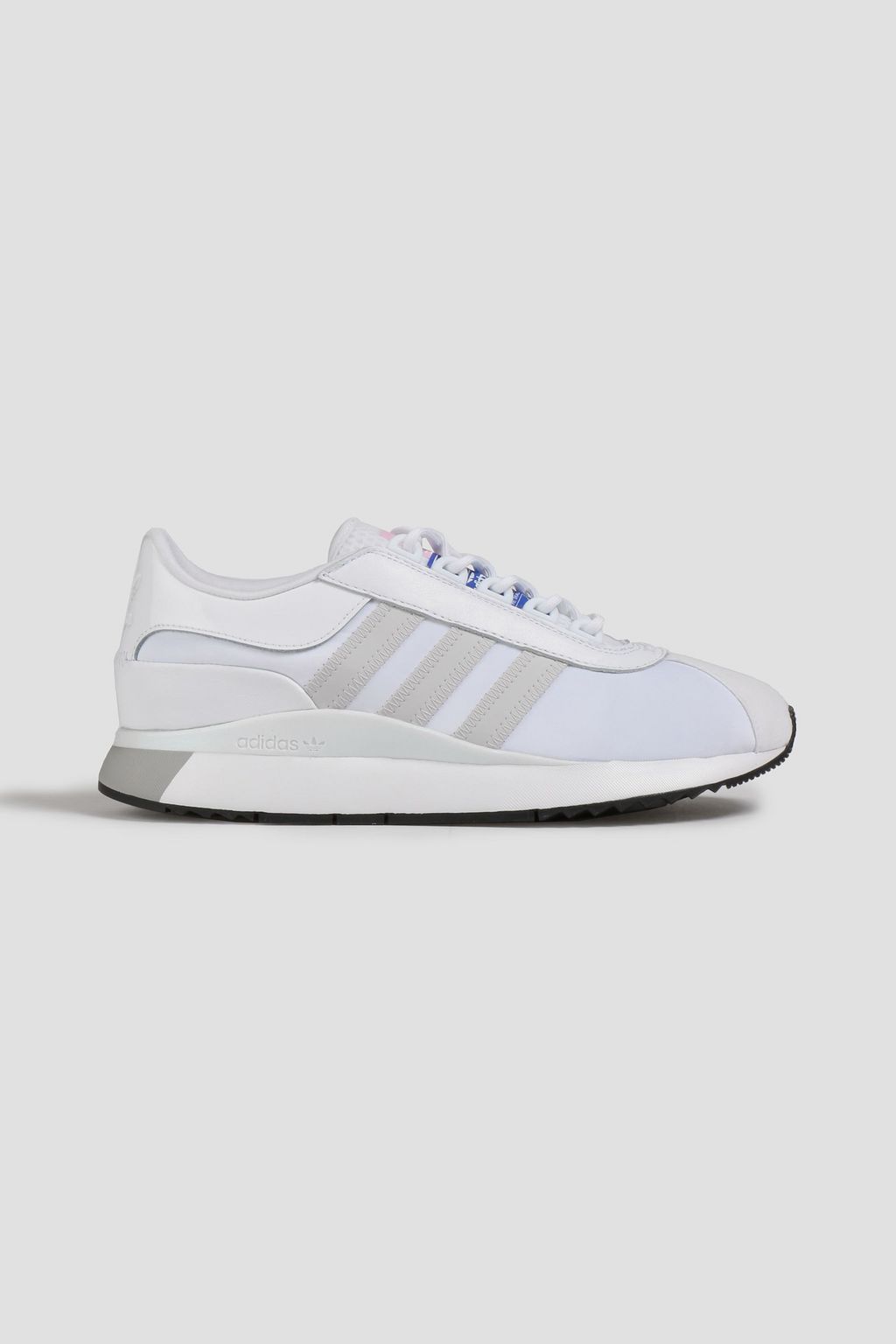 ADIDAS ORIGINALS SL Andridge leather trimmed shell sneakers THE