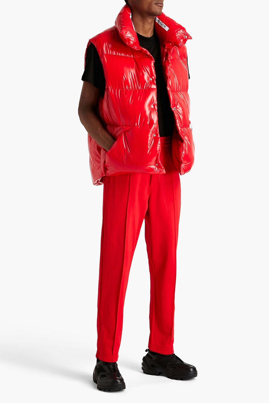 KHRISJOY Quilted shell down vest