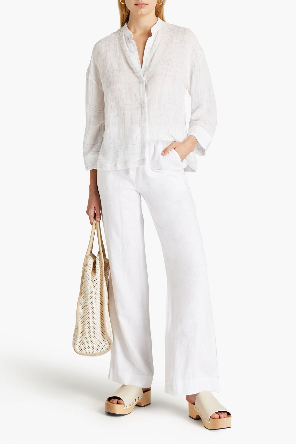 Vince Hemp Wide-leg Trousers