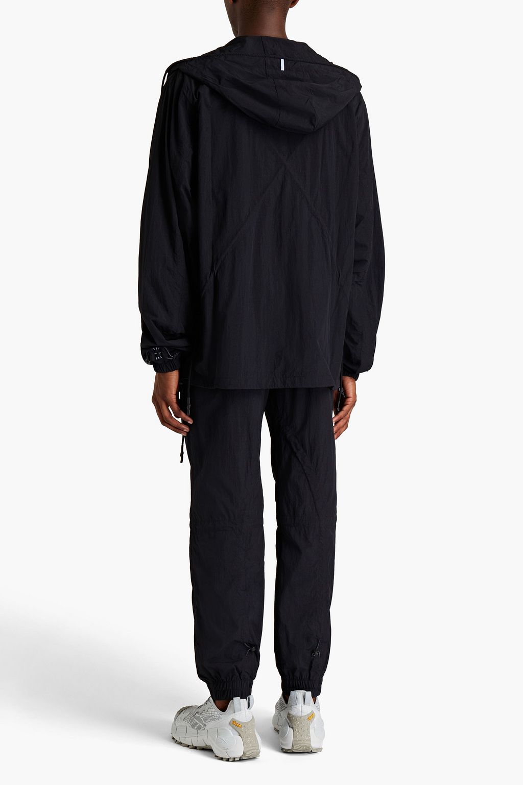 MCQ ALEXANDER MCQUEEN Logo-appliquéd shell hooded jacket