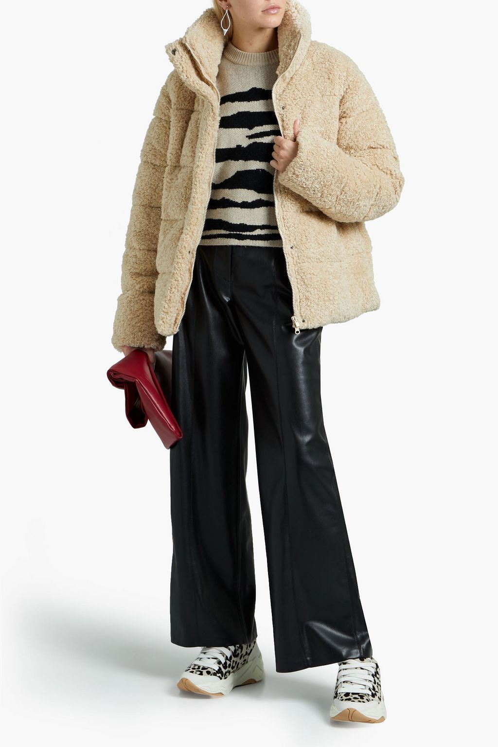 UNREAL FUR Quilted jacket