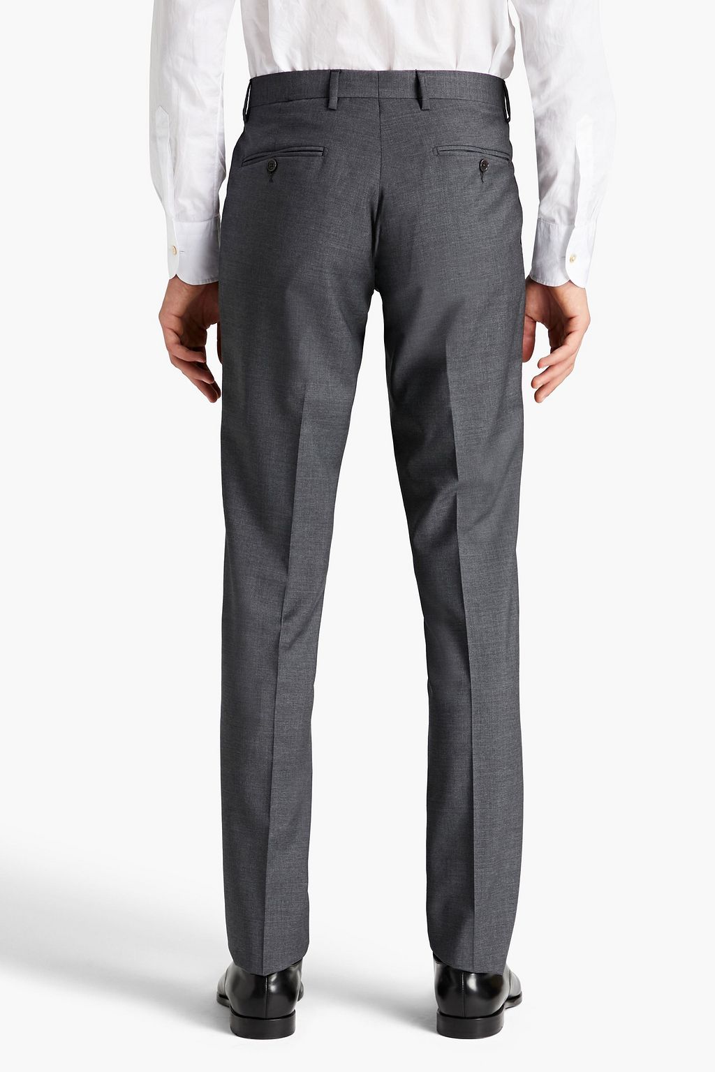 PIERRE BALMAIN Mélange wool suit