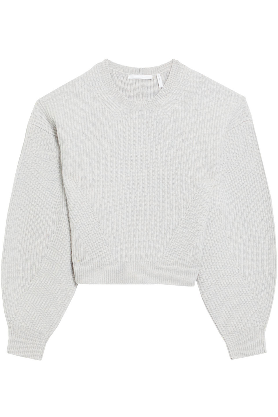 Helmut Lang Merino Wool Sweater In Light Gray