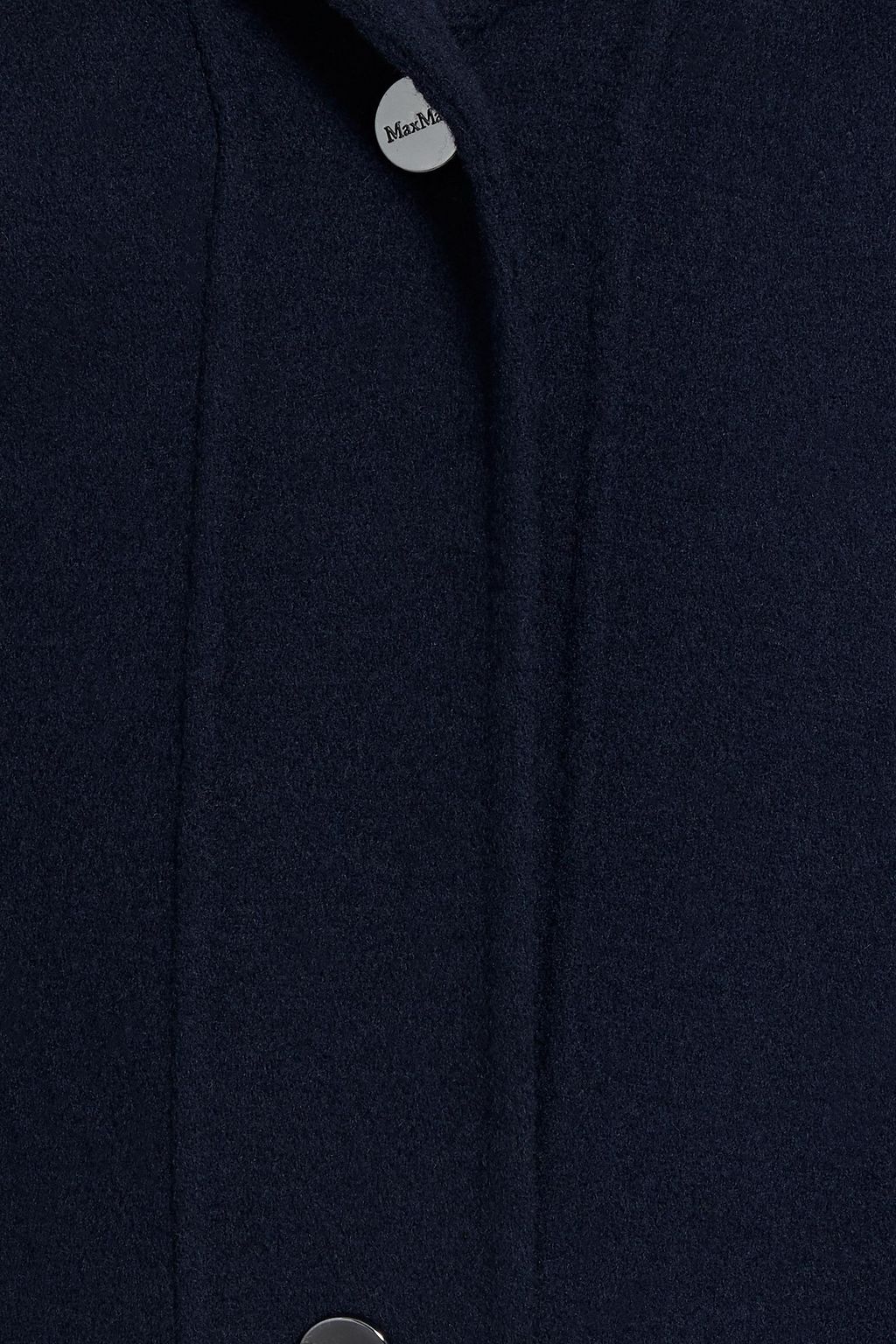 'S MAX MARA Brushed wool-felt hooded coat