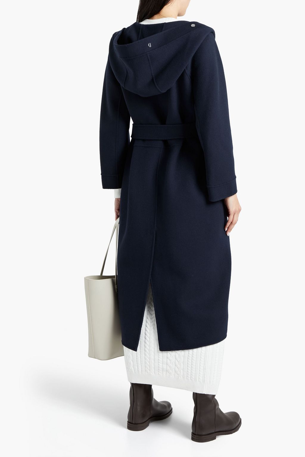 'S MAX MARA Brushed wool-felt hooded coat