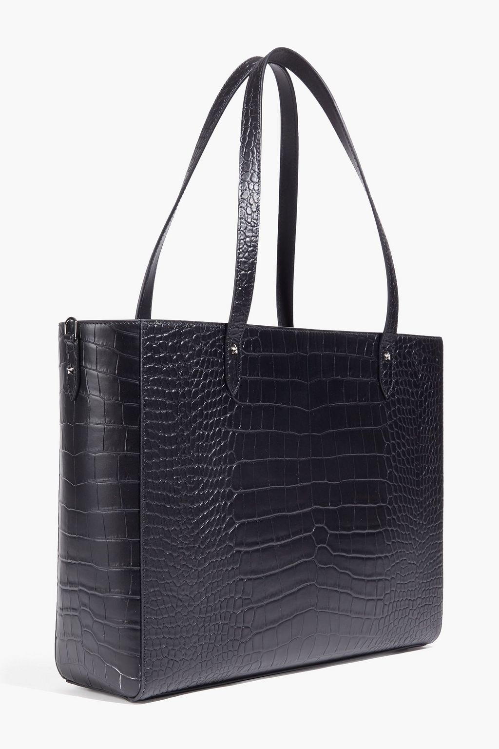 JIMMY CHOO Deelan croc-effect leather tote