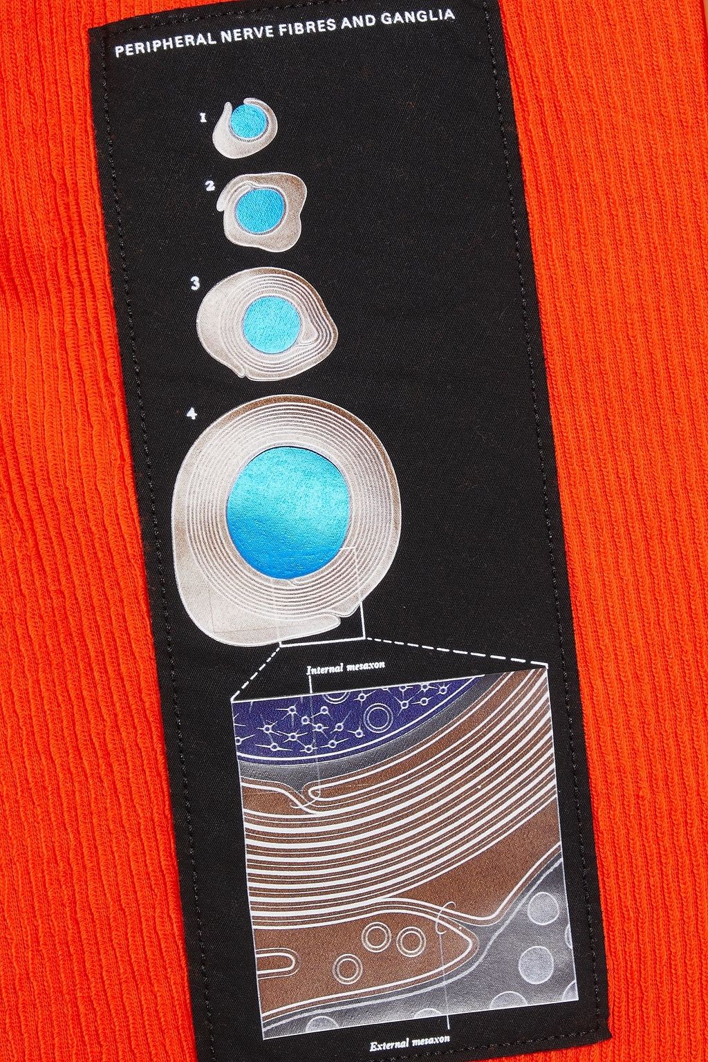 ACNE STUDIOS Plissé cotton-jersey T-shirt