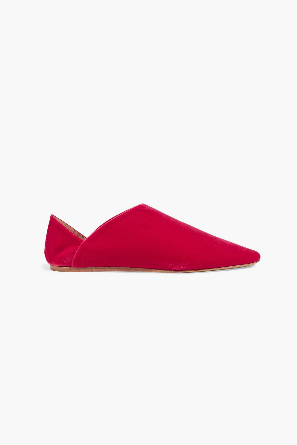 Le Monde Beryl Velvet slippers