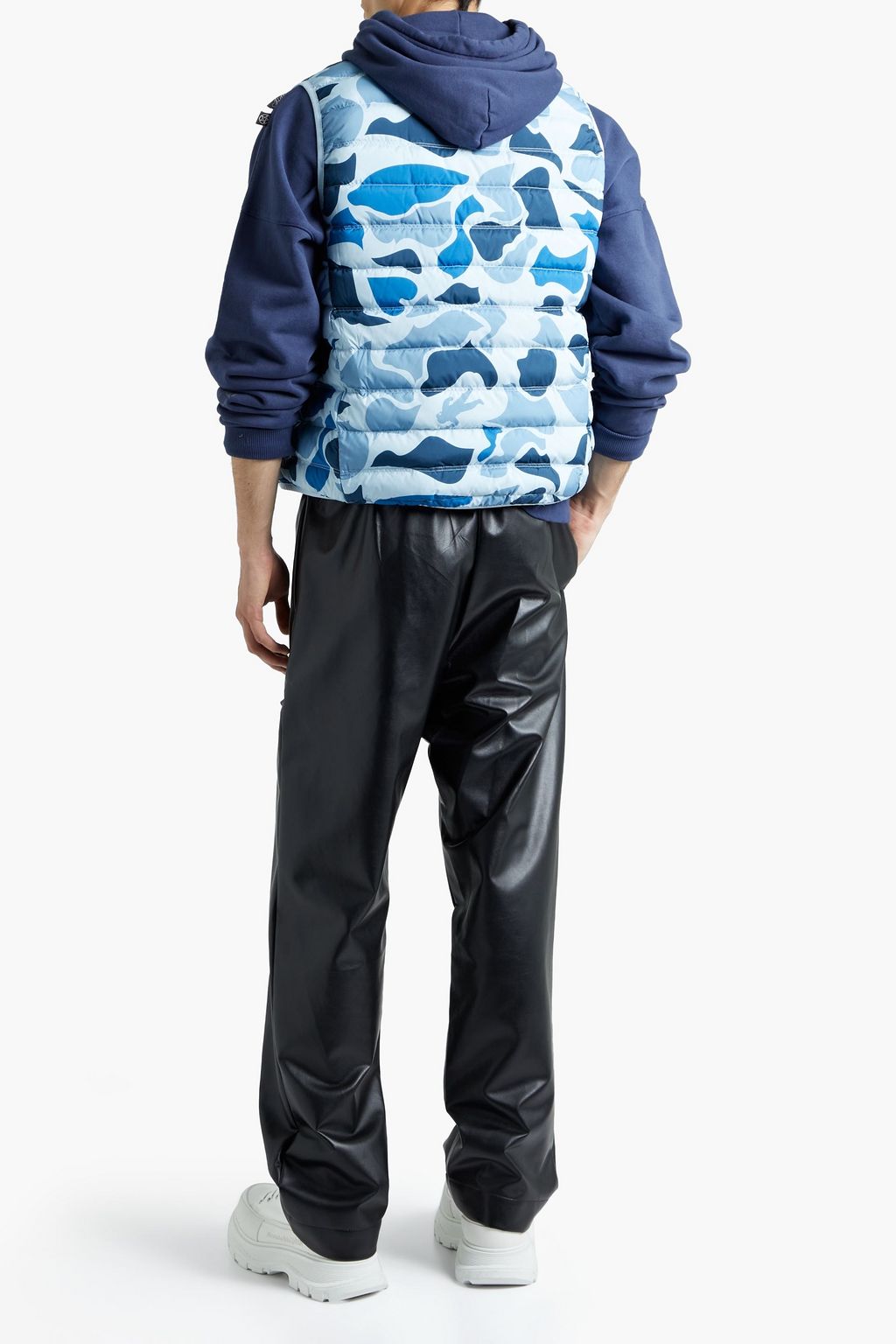BILLIONAIRE BOYS CLUB Camouflage-print shell down vest