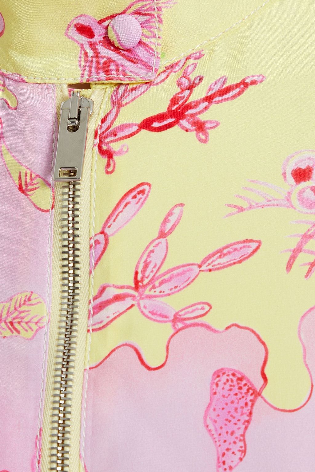 STELLA MCCARTNEY Printed silk top