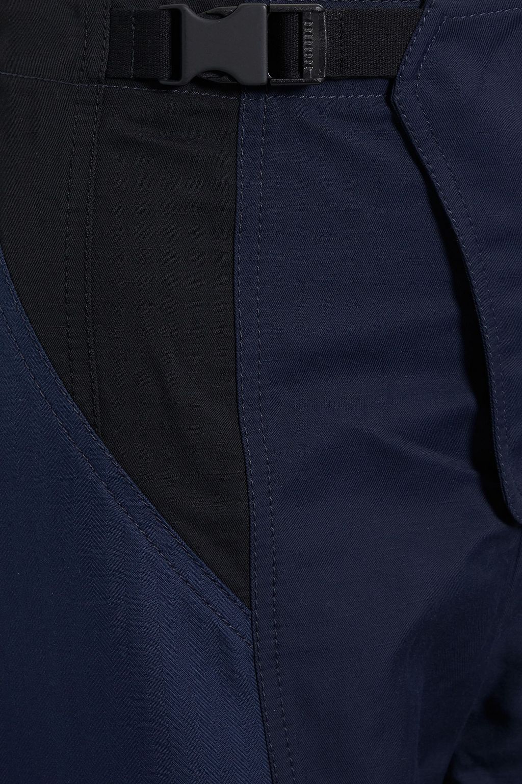 STELLA MCCARTNEY Paneled cotton-blend tapered pants