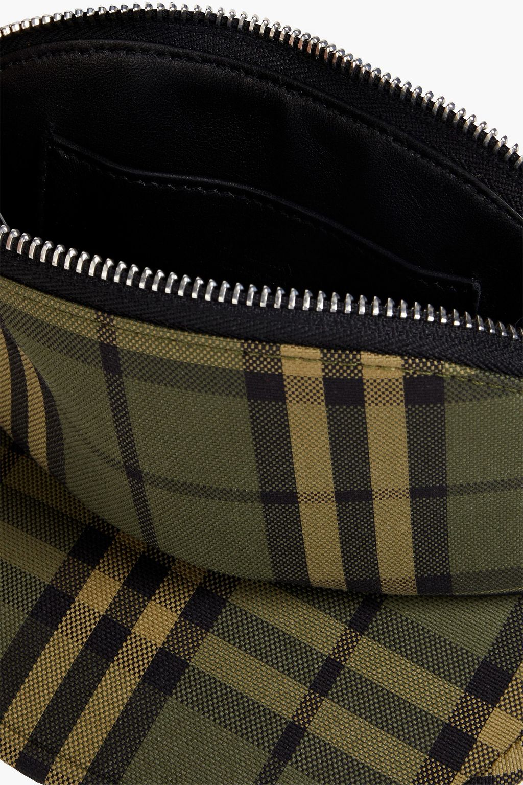 BURBERRY Checked jacquard visor
