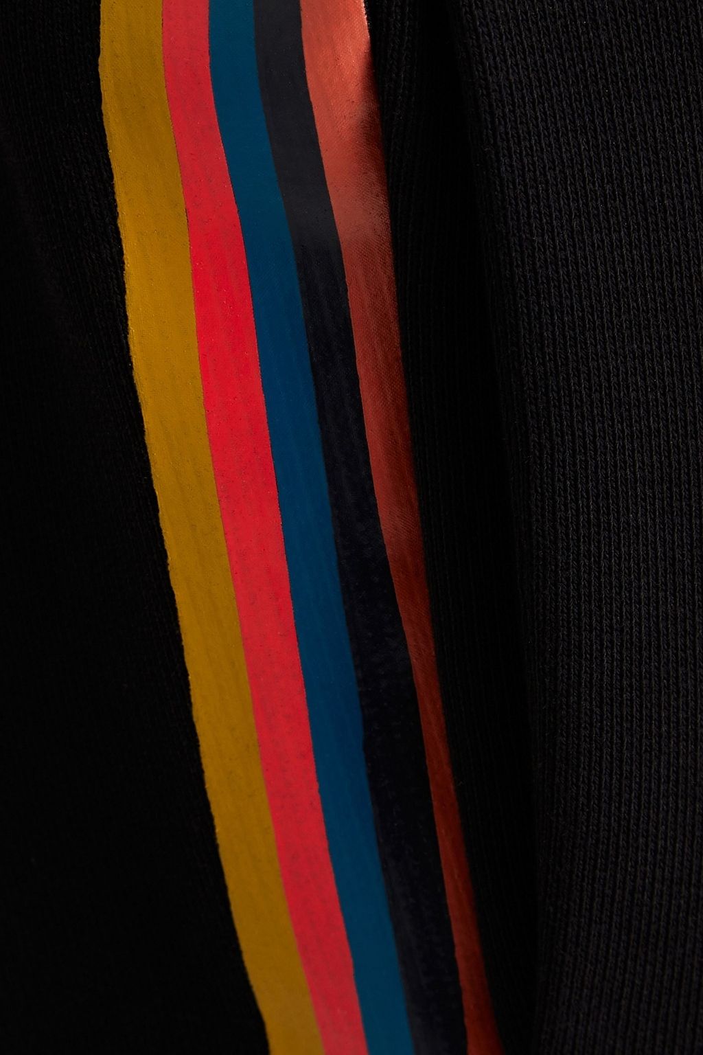 PAUL SMITH Striped French cotton-terry sweatpants