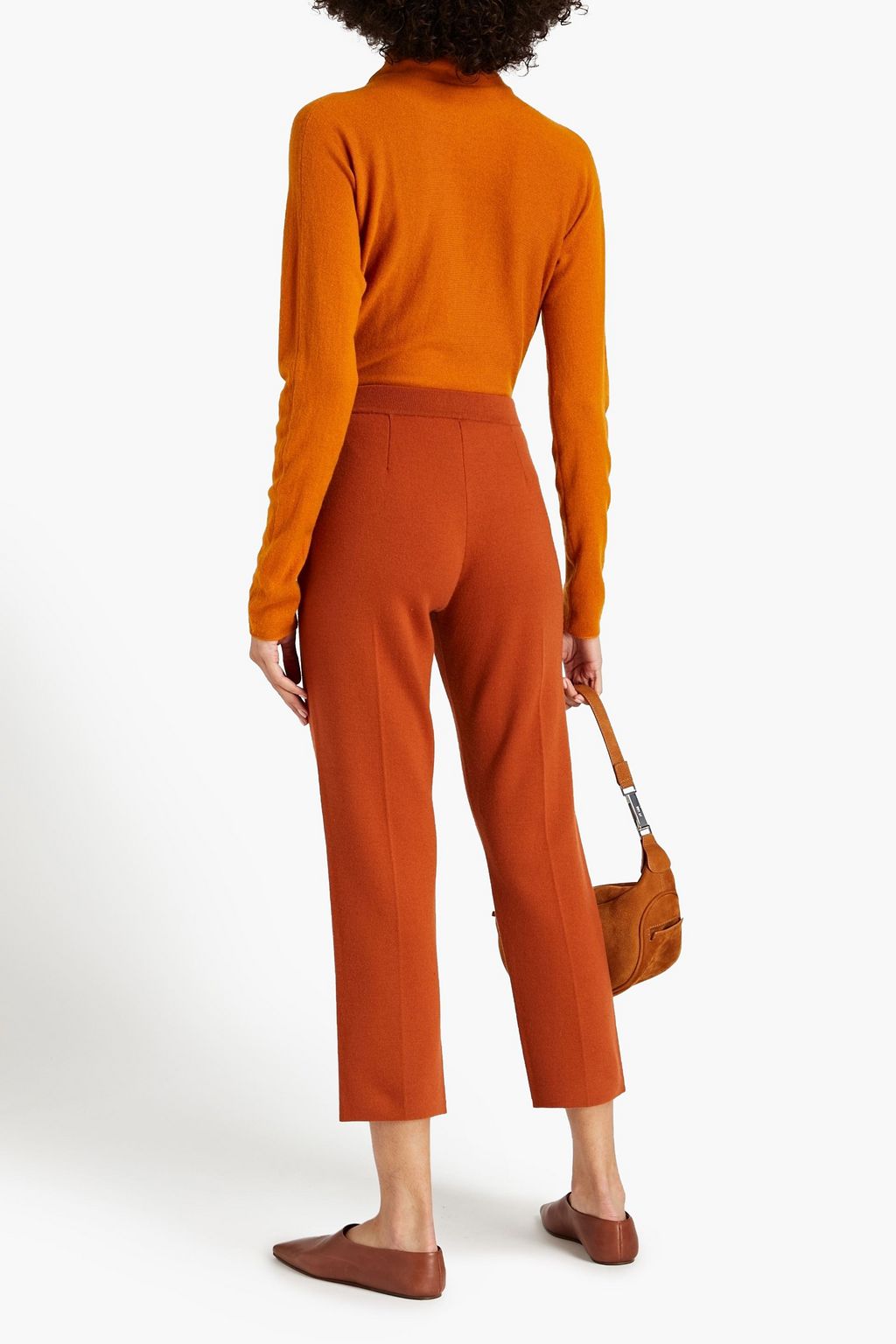 VINCE. Wool and cashmere-blend turtleneck sweater