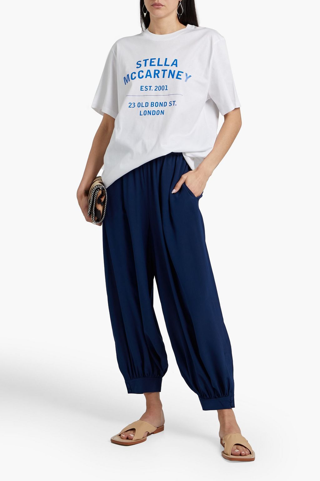 STELLA MCCARTNEY Printed cotton-jersey T-shirt