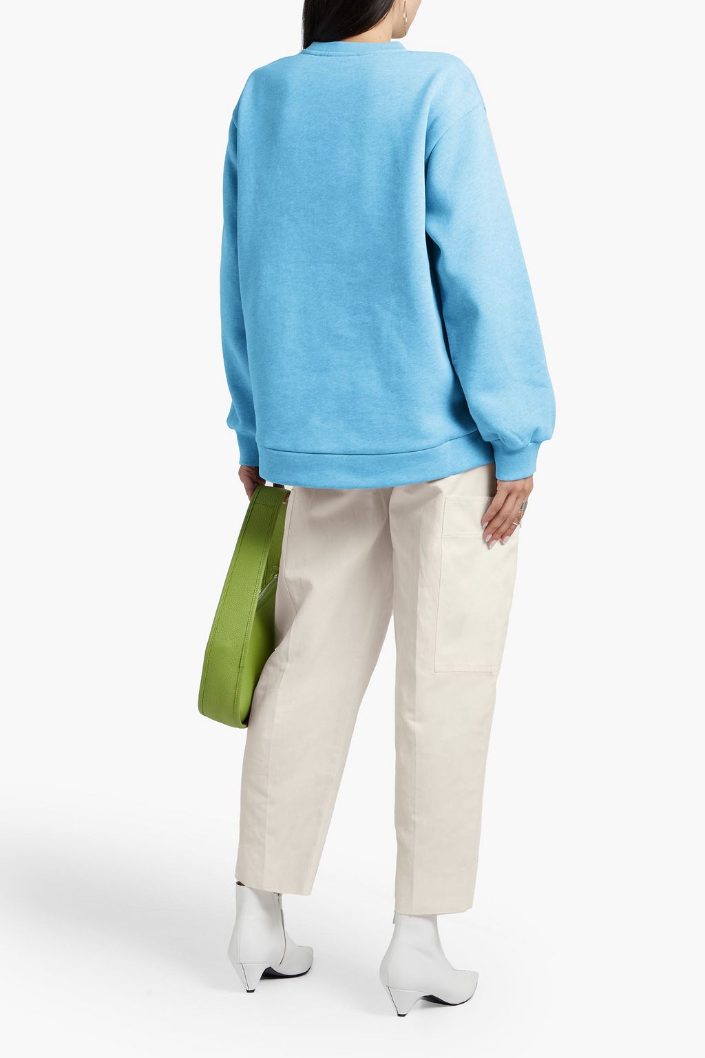STELLA MCCARTNEY Karla pleated twill tapered pants