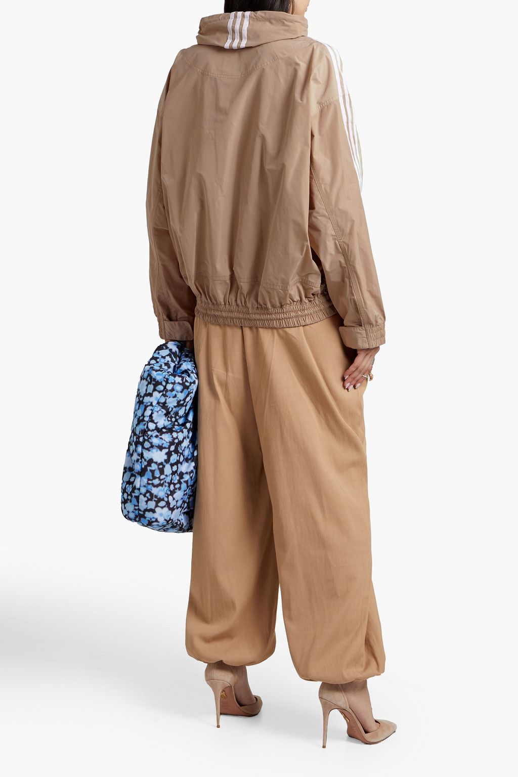 ADIDAS BY STELLA MCCARTNEY Striped shell track jacket