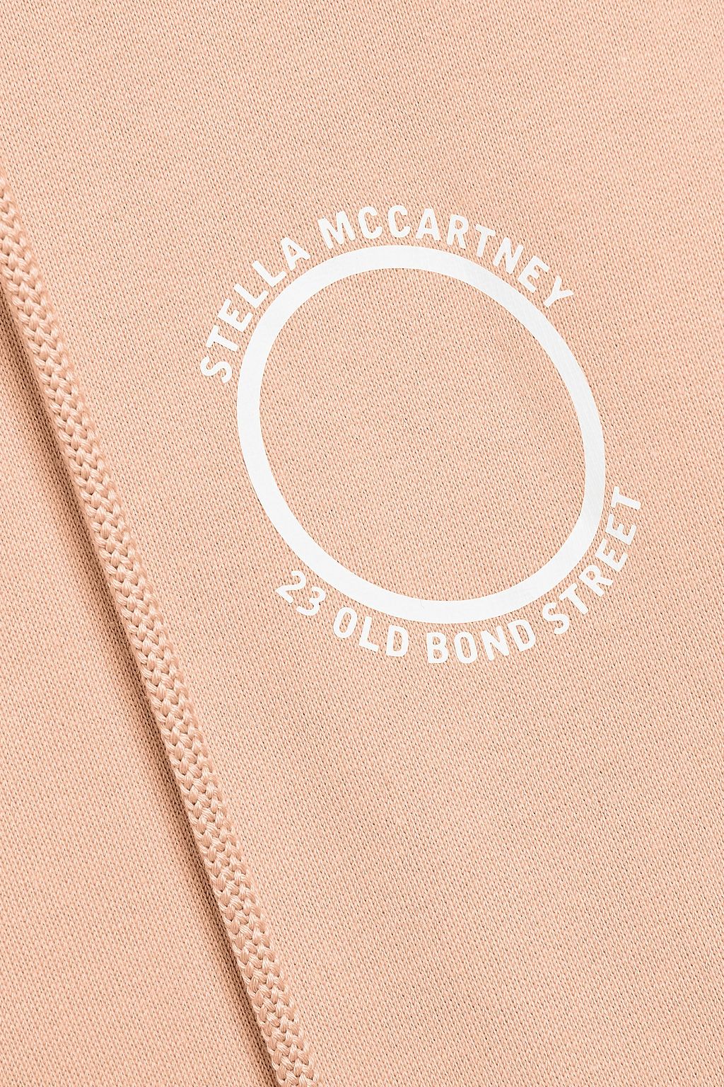 STELLA MCCARTNEY Printed cotton-fleece hoodie