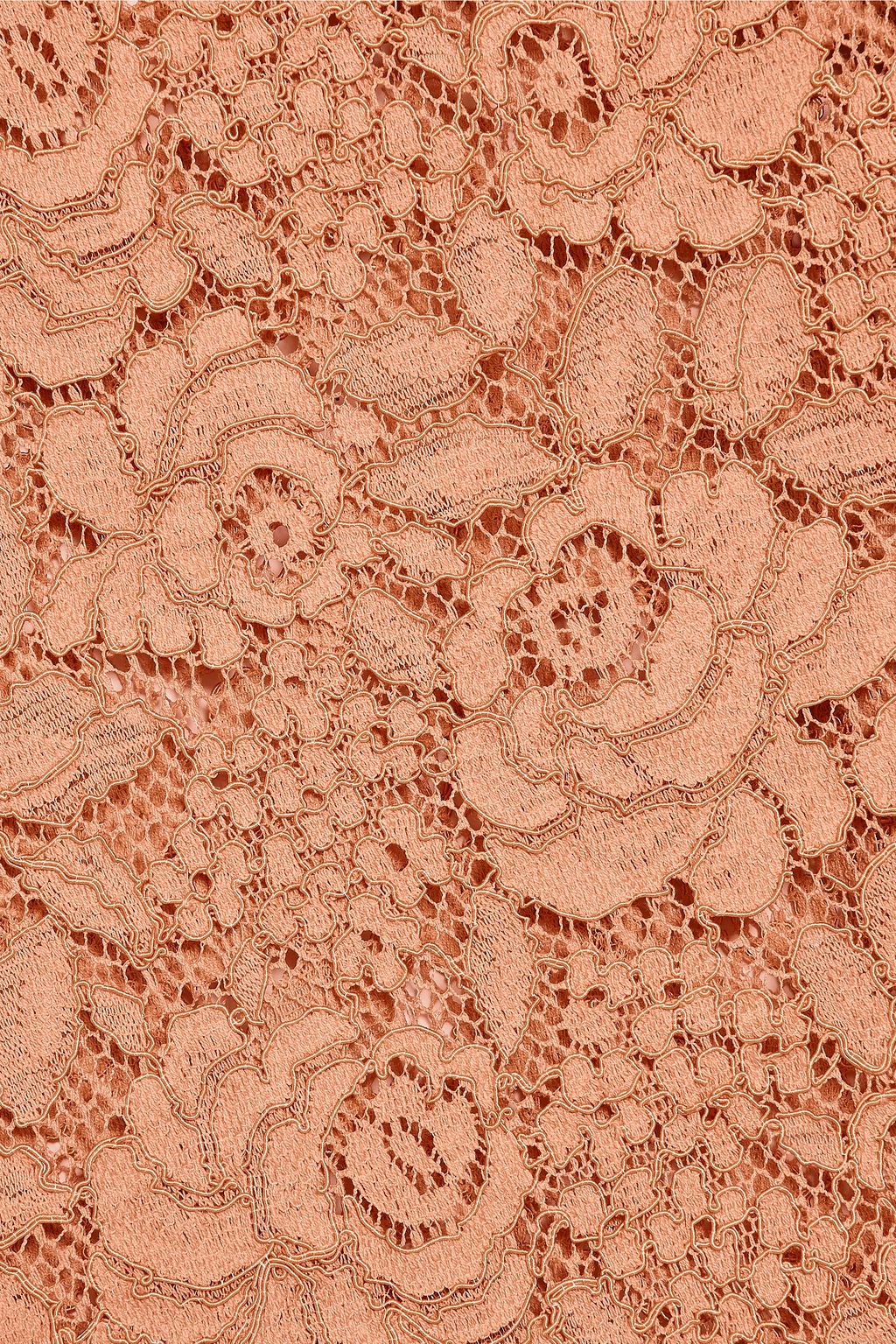 STELLA MCCARTNEY Cotton-blend corded lace shorts