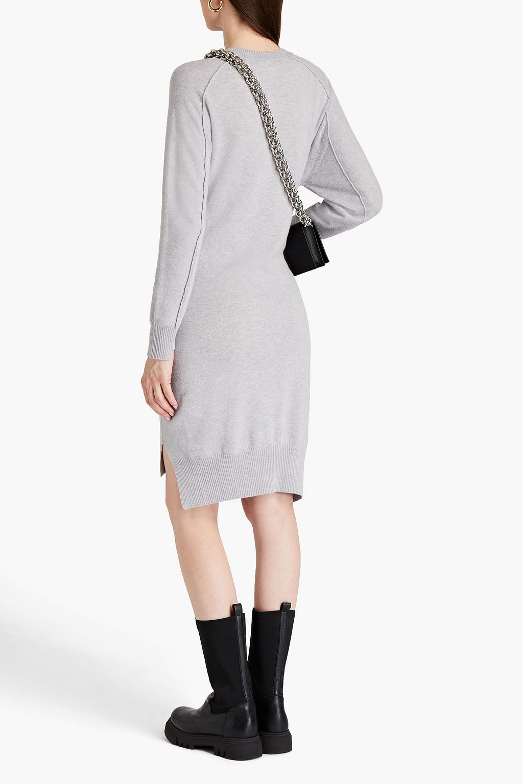 STELLA MCCARTNEY 멜란지 울 드레스