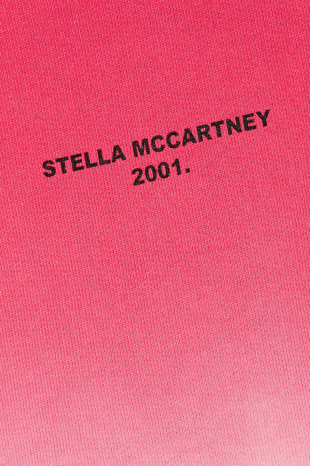 STELLA MCCARTNEY Tie-dyed cotton-jersey sweatshirt