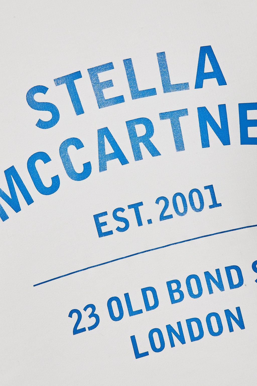 STELLA MCCARTNEY Logo-print cotton-fleece sweatshirt