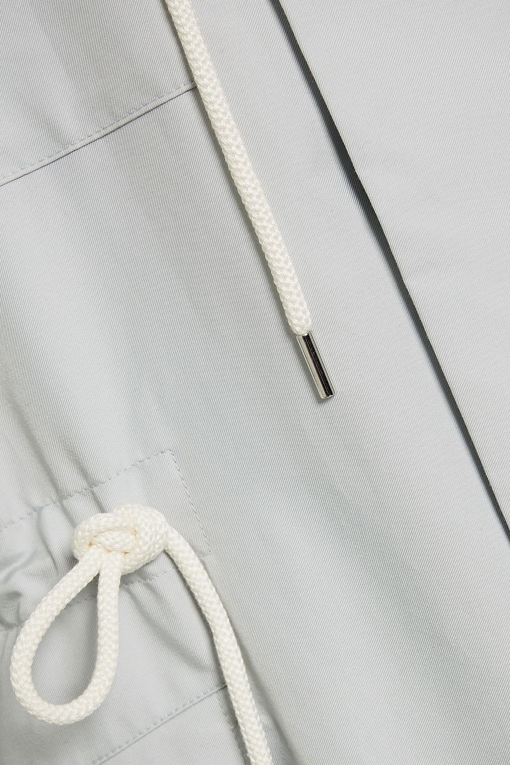 STELLA MCCARTNEY Cotton-blend twill parka