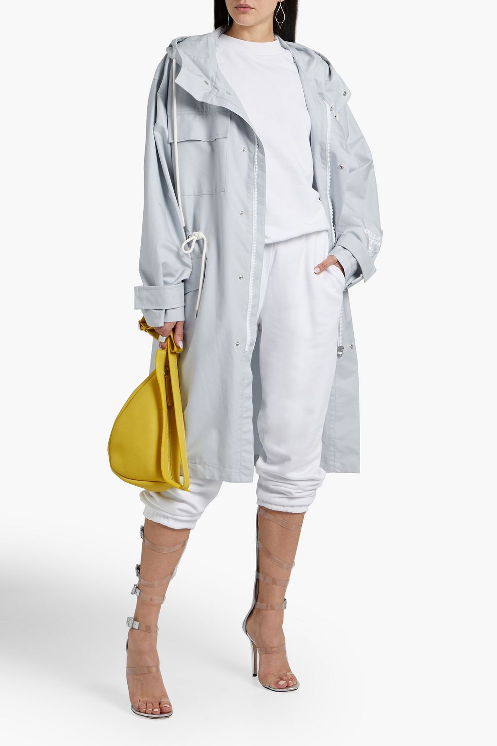 STELLA MCCARTNEY Cotton-blend twill parka
