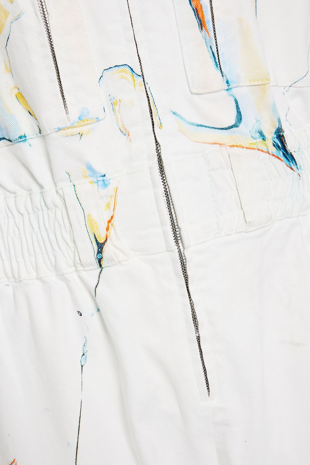 STELLA MCCARTNEY Printed denim jumpsuit