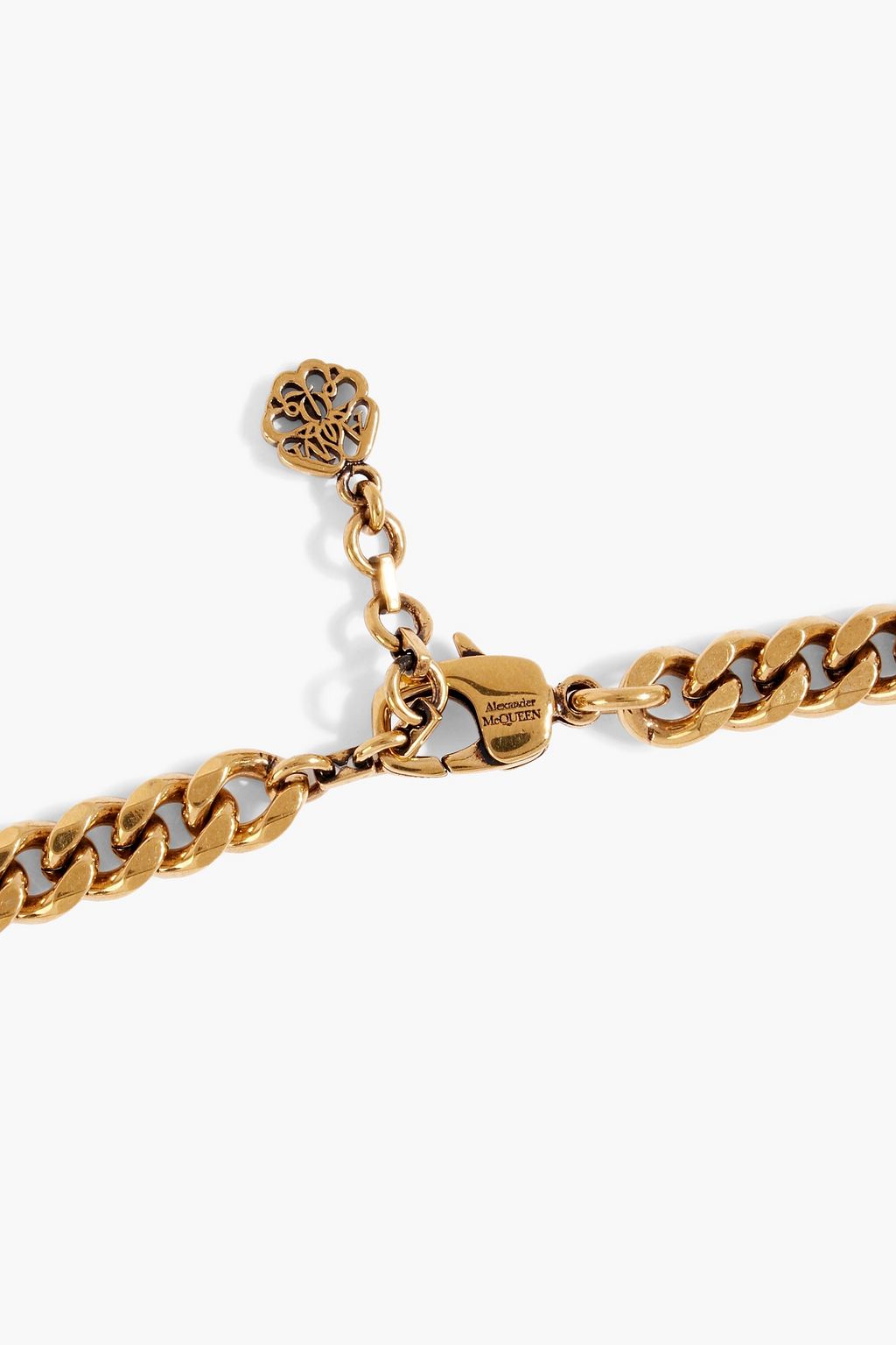 MCQUEEN Gold-tone necklace