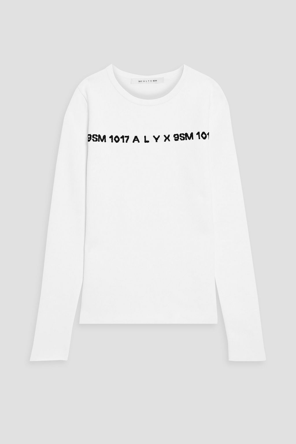 1017 ALYX 9SM Jacquard-knit sweater | Sale up to 70% off | THE OUTNET