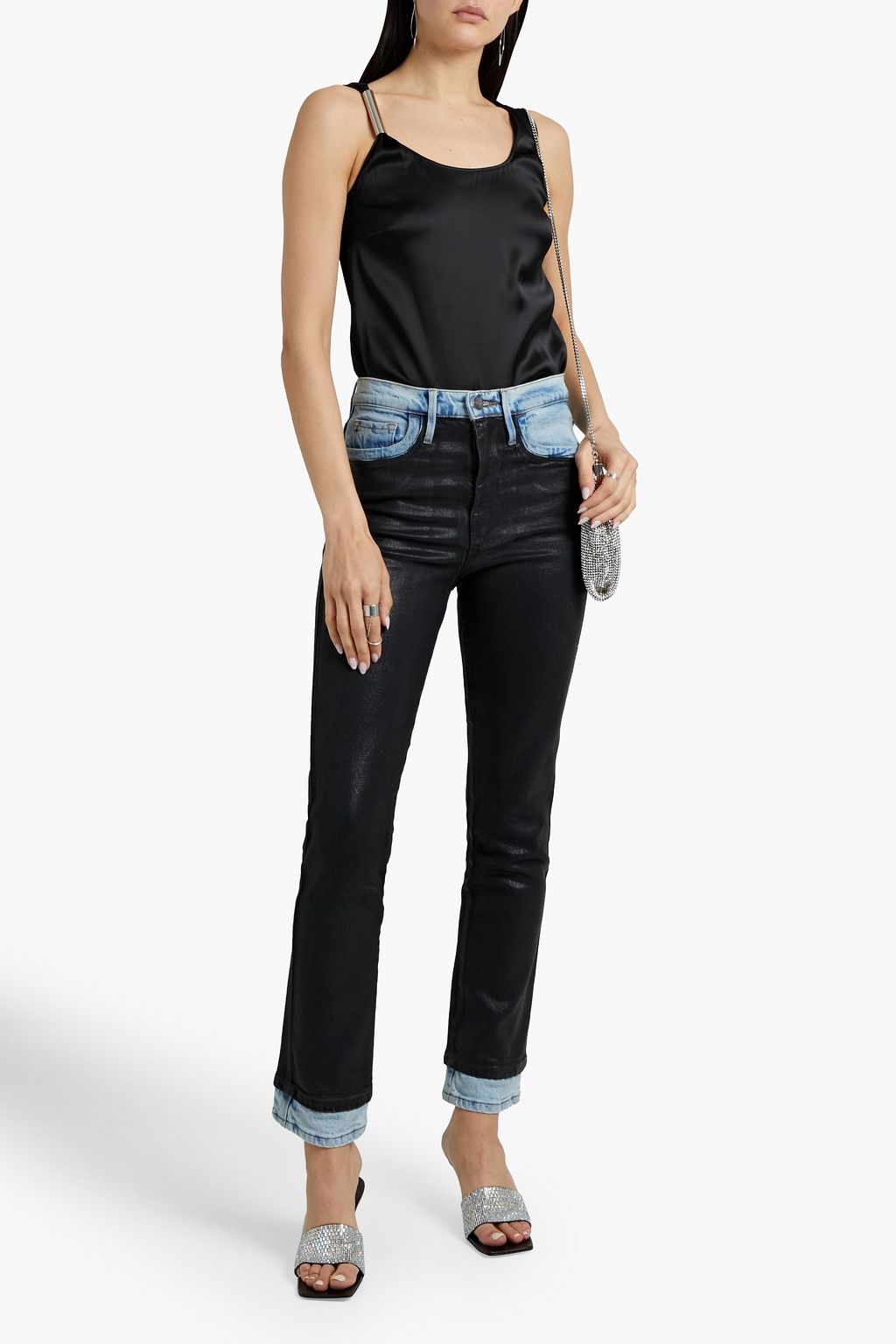 1017 ALYX 9SM Appliquéd satin top