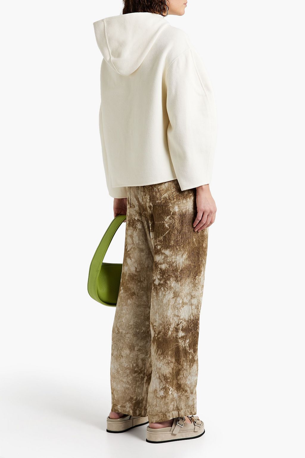 LOULOU STUDIO Pollos oversized wool and cashmere-blend hoodie