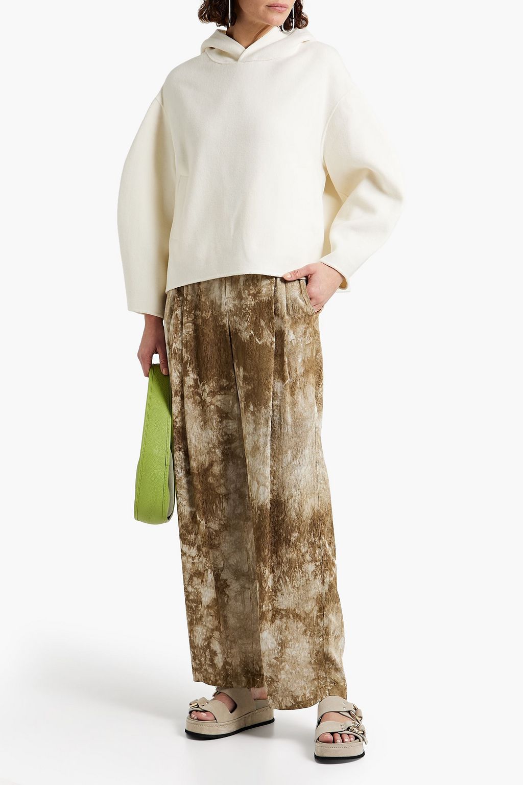 LOULOU STUDIO Pollos oversized wool and cashmere-blend hoodie