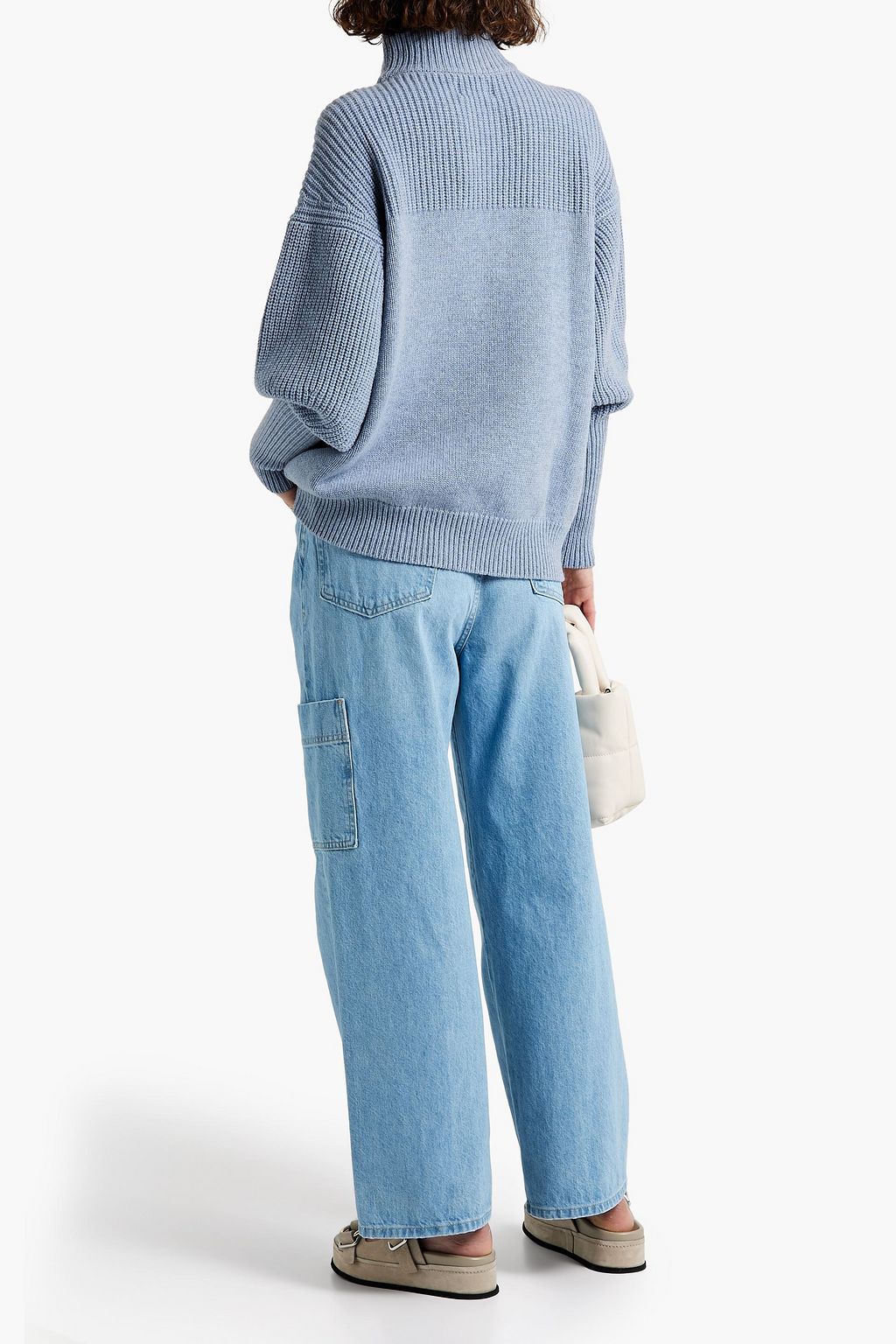LOULOU STUDIO Tapia wool and cashmere-blend turtleneck sweater