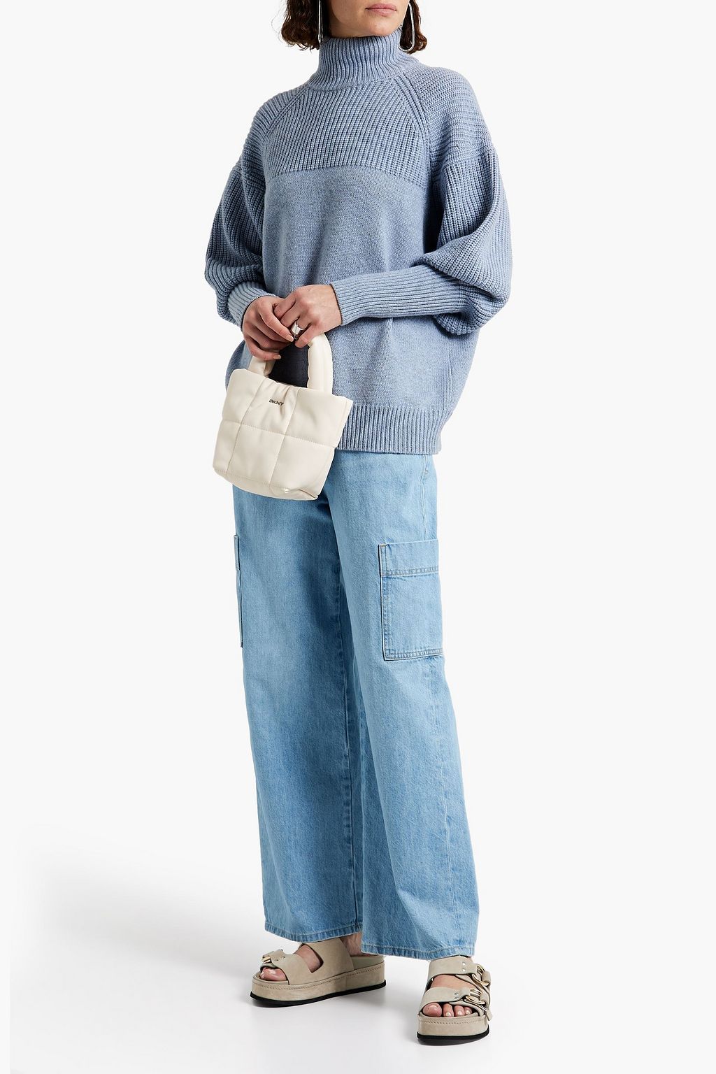 LOULOU STUDIO Tapia wool and cashmere-blend turtleneck sweater