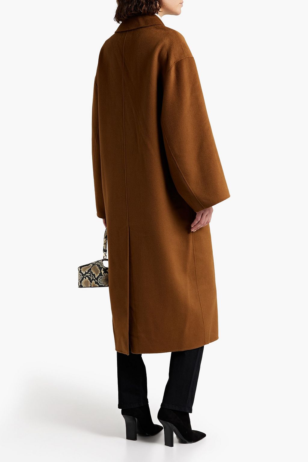 LOULOU STUDIO Borneo wool and cashmere-blend felt coat